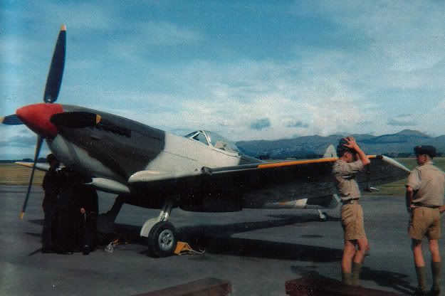 Spitfire Te288 Wings Over New Zealand